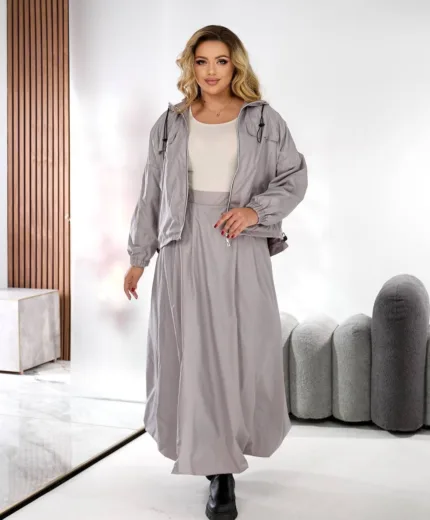 Костюм 2-ка: вітрівка + спідниця