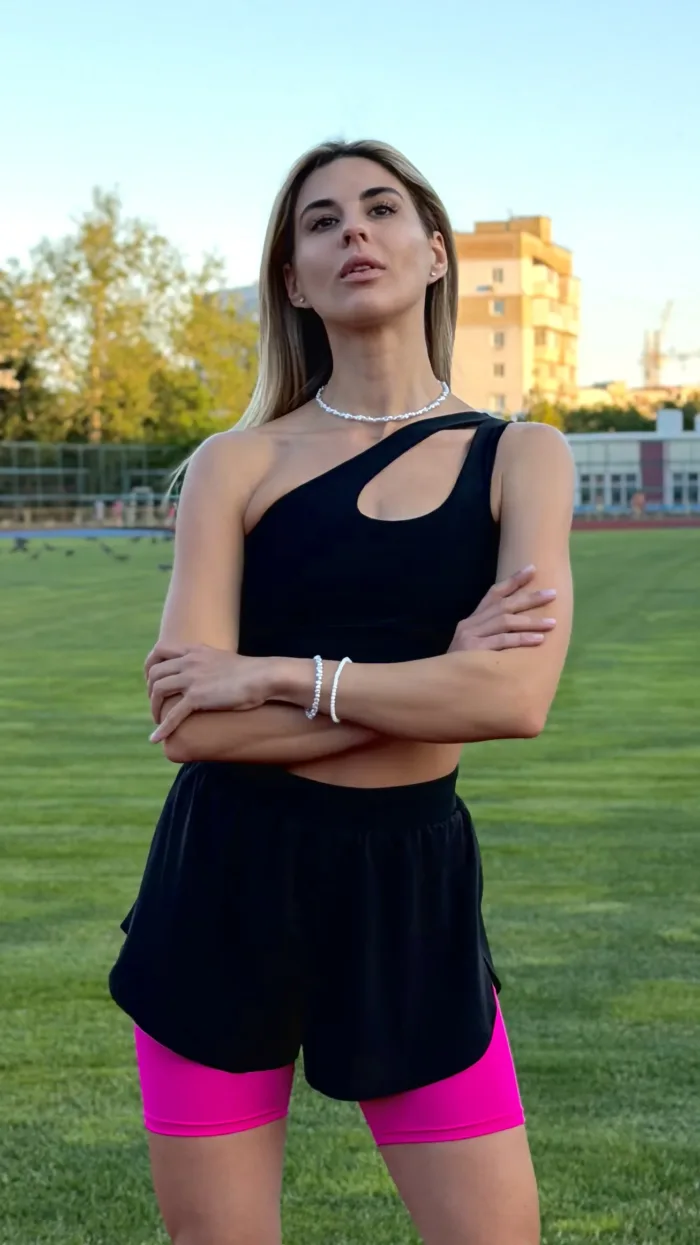 Спортивні жіночі подвійні треки-шорти для бігу – зручні та стильні | S–XL - Зображення 9